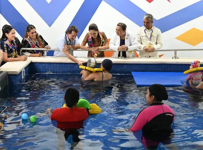 Todos los niños y niñas con alguna discapacidad tienen derecho a la rehabilitación: Claudia Sheinbaum