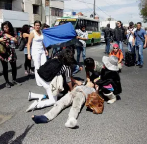 Estado de salud del estudiante de la Buap atropellado en marcha, se reporta sin novedad