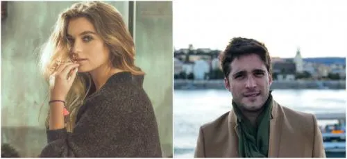 Captan a Diego Boneta y Sofía Castro “muy juntitos” disfrutando del concierto de Luis Miguel (VIDEO)