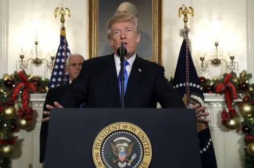 Trump reconoce a Jerusalén como capital de Israel