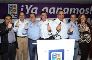 Contundente el triunfo de Tony Gali y Puebla Unida