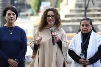 Nancy de la Sierra buscará reelección en el Senado; va con Frente Amplio por México