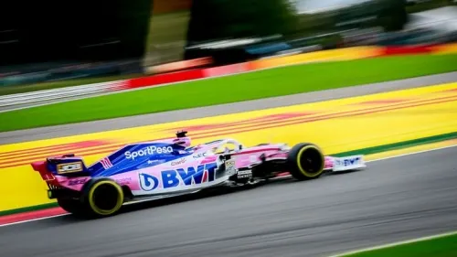 “Checo” Pérez logró el sexto puesto en Gran Premio de Bélgica
