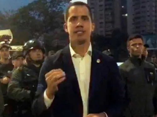 Guaidó activa una rebelión militar contra Nicolás Maduro