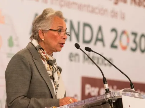 Olga Sánchez Cordero se mantendrá en CDMX durante gira de López Obrador