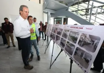 Pepe Chedraui supervisa remodelación del Centro de Atención Municipal para mejorar servicios a la ciudadanía