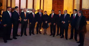 RMV asiste a informe de gobernador de Durango
