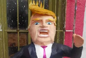 Donald Trump pasa de los memes a las piñatas