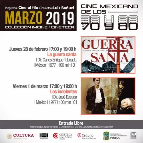 Llega a Puebla muestra de la Cineteca Nacional