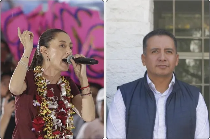 El edil panista Tlatlehui llevó acarreados a los eventos de Claudia Sheinbaum