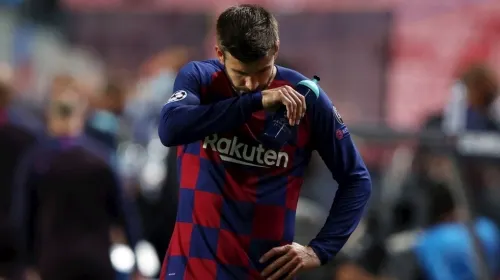 “Me ofrezco a dejar al Barcelona si es necesario”, expresa Piqué tras goleada del Bayern