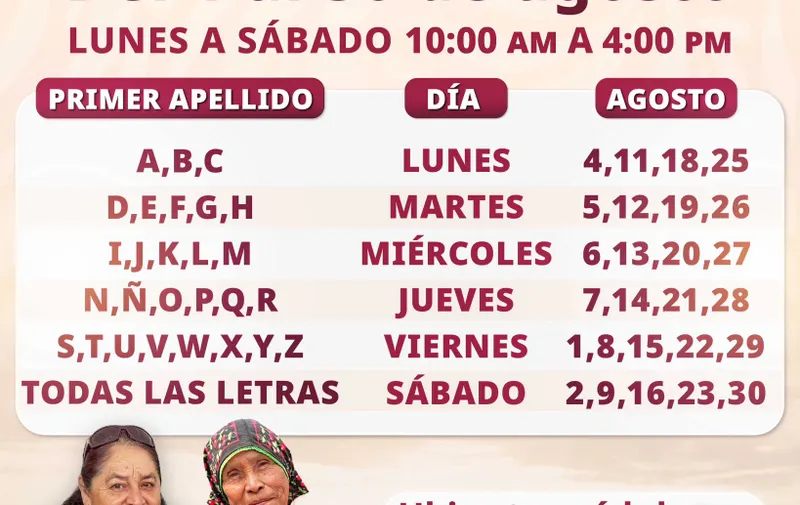 Anuncia Sheinbaum registro de Pensión Mujeres Bienestar para mujeres de 60 a 62 años