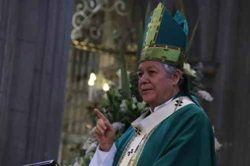 Arzobispo confía que para Semana Santa esté concluido arreglo que se realiza en Catedral