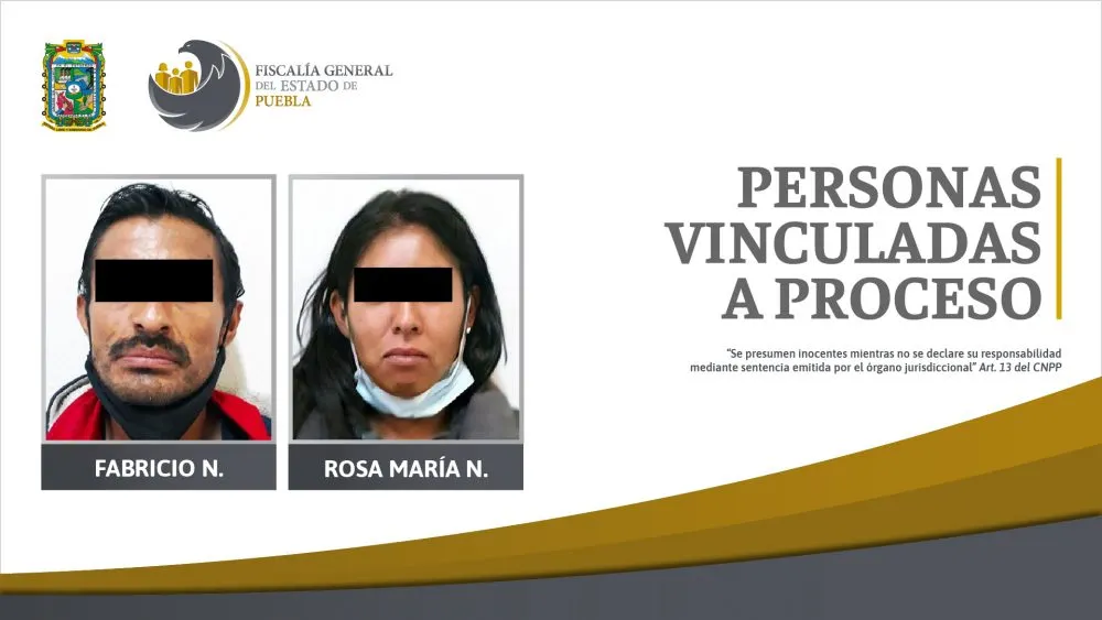 Madre y padrastro vinculados a proceso por el homicidio de una menor de edad