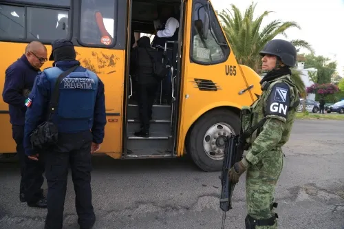 El operativo pasajero seguro sigue vigente para evitar asaltos al transporte público.  