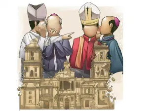 Diferencias agrietan a la Iglesia; jerarcas niegan pugna interna