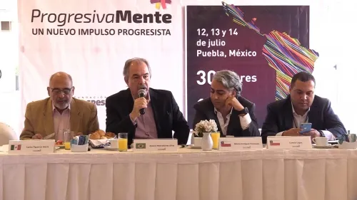 Debuta en México encuentro de líderes progresistas de América Latina