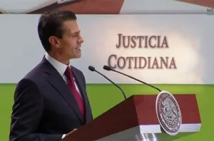 Peña Nieto anuncia reformas para impulsar justicia imparcial y eficaz