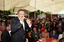 Enrique Agüera recibe apoyo del SETEP