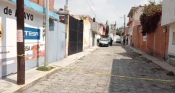 Muere hombre en la vía pública en la colonia 10 de Mayo; aparentemente por causas naturales