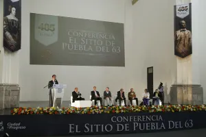 Por primera vez, se realiza la Conferencia El Sitio de Puebla del 63