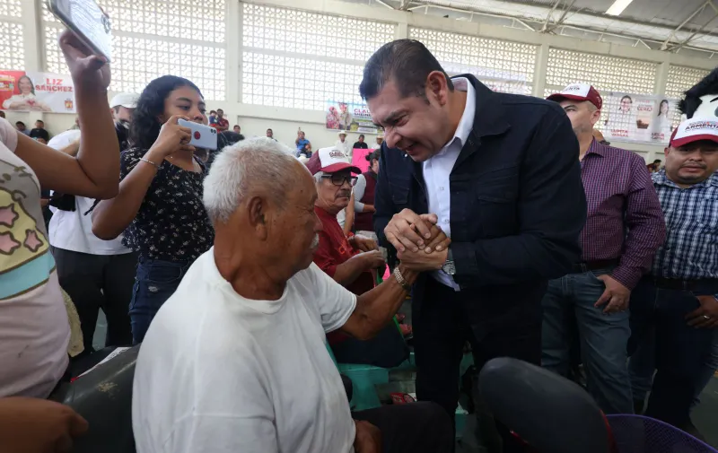 Alejandro Armenta reafirma su compromiso con la Cuarta Transformación en Puebla