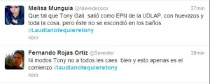#LaUdlanotequiereTony