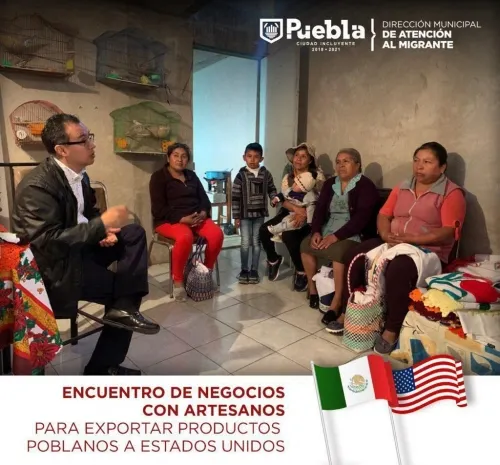 Benefician a migrantes poblanos en retorno