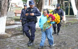 Operativo de seguridad listo para Día de Muertos en Cuautlancingo