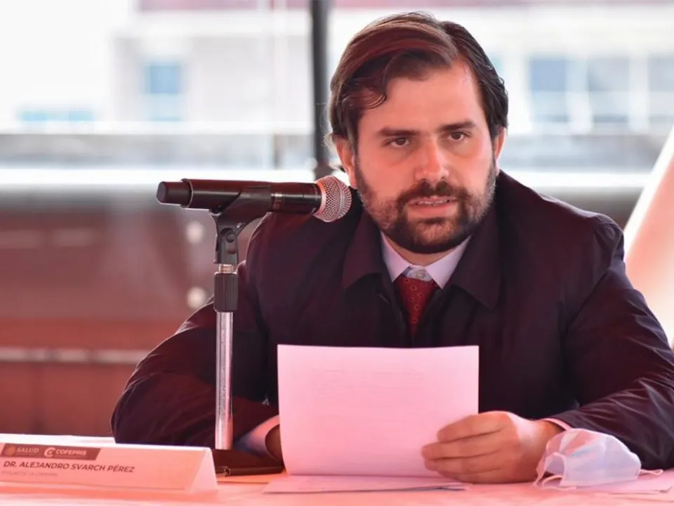 Alejandro Svarch Pérez es designado nuevo titular de Cofepris