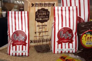 Presentes cafetaleros poblanos en la Expo Café 2013 WTC ciudad de México