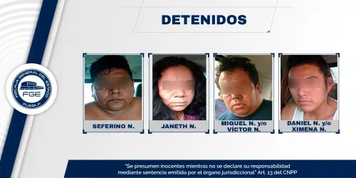 Rescata FGE a hombre secuestrado y desarticula a banda de plagiarios en Altepexi
