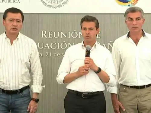 Garantiza EPN acceso a servicios básicos a población afectada de Puebla