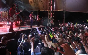 El rugido de los Tigres del Norte pone broche final a la Feria de Puebla 2016