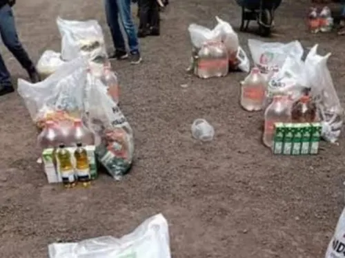 Pobladores se apoderan de despensas en Hidalgo