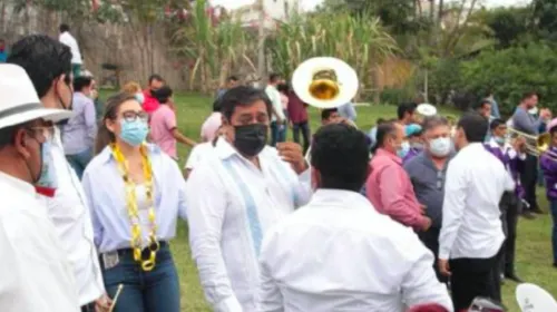Félix Salgado Macedonio celebra fiesta de cumpleaños con 500 invitados en Chilpancingo