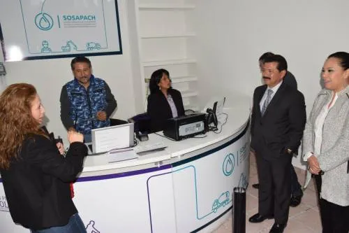 Inaugura Luis Alberto Arriaga local de atención a usuarios del SOSAPACH