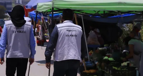 SEGOM inhibe instalación de comerciantes informales en Boulevard Carmelitas