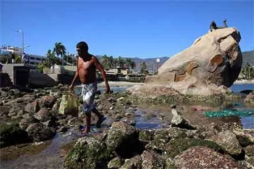 El mar se alejó de las playas de Sonora y de Acapulco