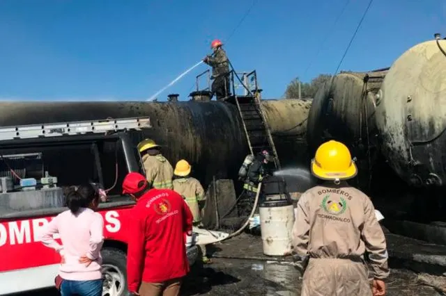 Se registra explosión en fábrica de alimentos de Cuapiaxtla de Madero, Puebla