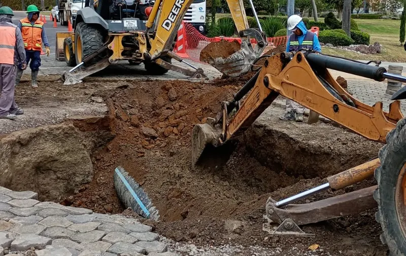 Agua de Puebla rehabilita Línea de Conducción en el tramo Lomas–Guadalupe Hidalgo