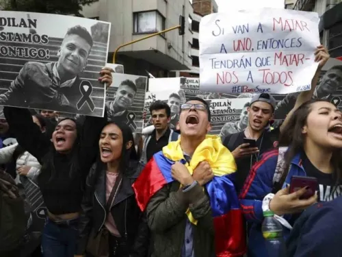 Pese a diálogo, manifestantes planean nueva huelga en Colombia