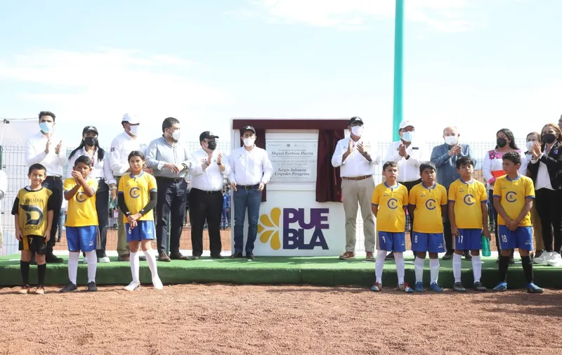 Gobierno de Puebla habilita Unidad deportiva de Chignahuapan