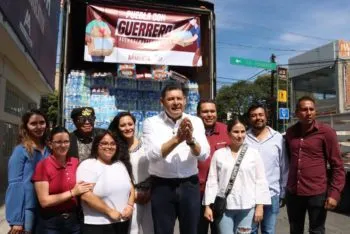 Con la ayuda de los poblanos, Armenta logra 25 toneladas de ayuda para Guerrero