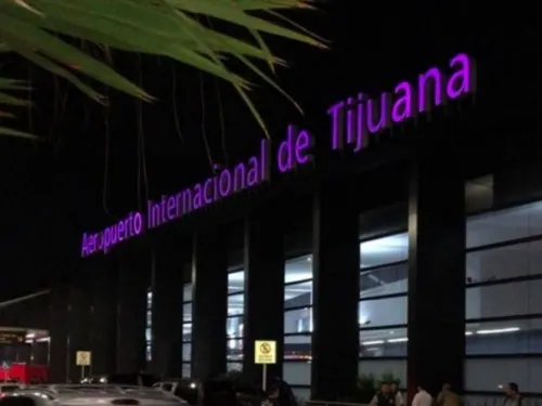 Aeropuerto de Tijuana canceló operaciones